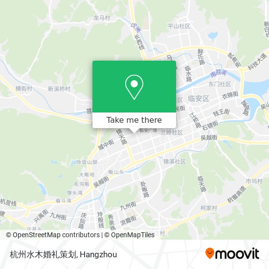杭州水木婚礼策划 map