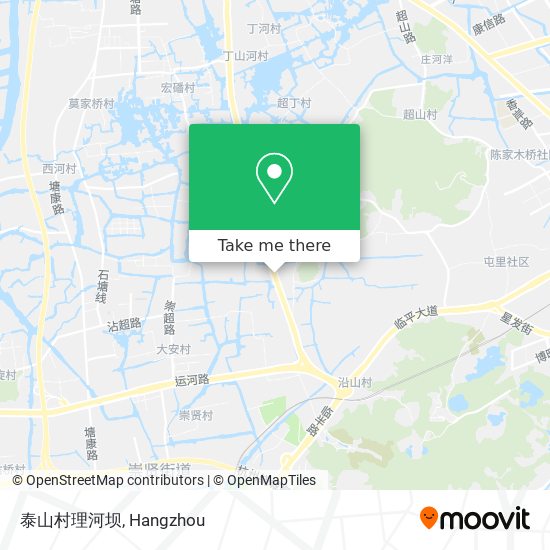 泰山村理河坝 map
