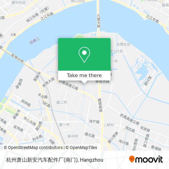 杭州萧山新安汽车配件厂(南门) map