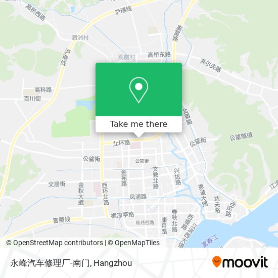 永峰汽车修理厂-南门 map
