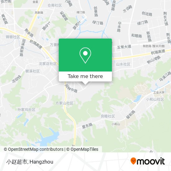 小赵超市 map
