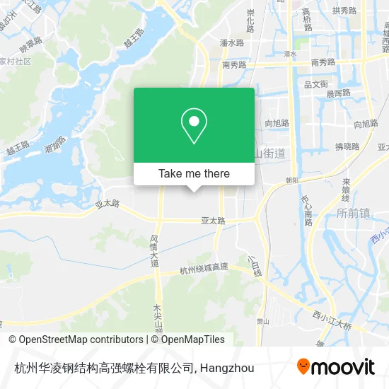 杭州华凌钢结构高强螺栓有限公司 map