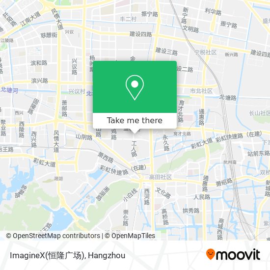ImagineX(恒隆广场) map