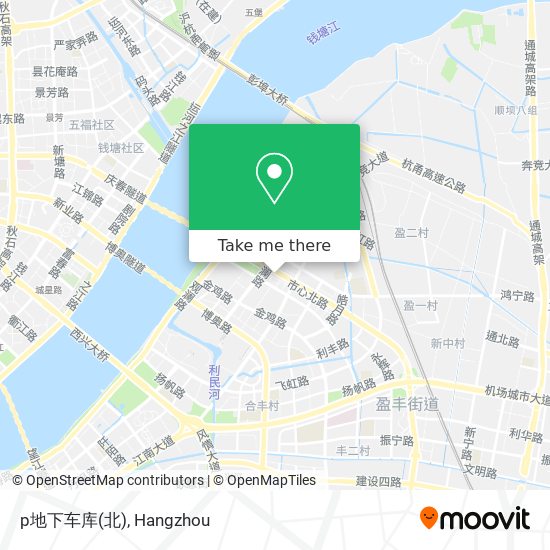 p地下车库(北) map