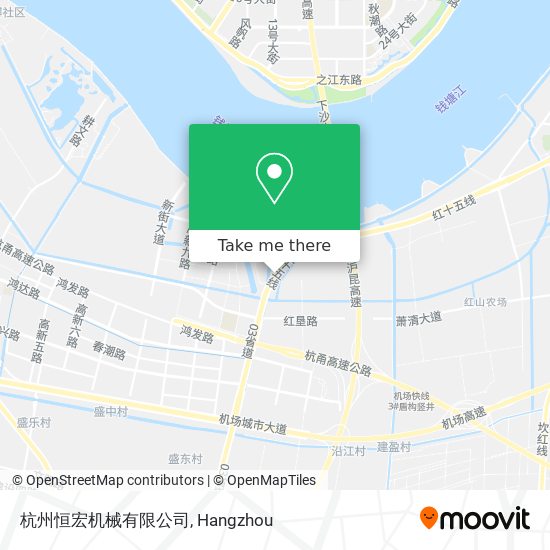 杭州恒宏机械有限公司 map