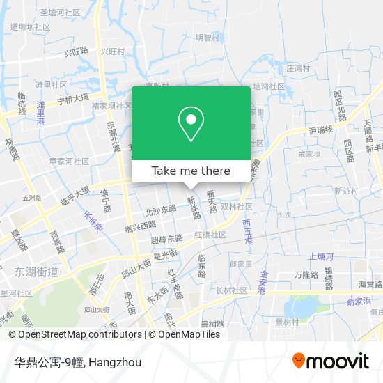 华鼎公寓-9幢 map