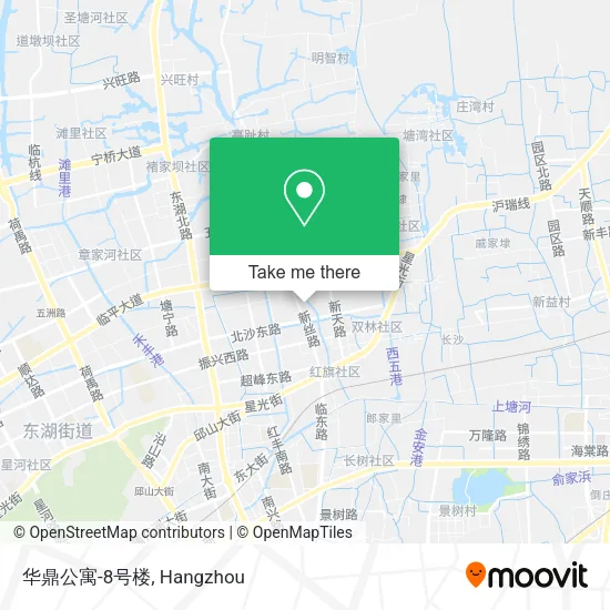 华鼎公寓-8号楼 map