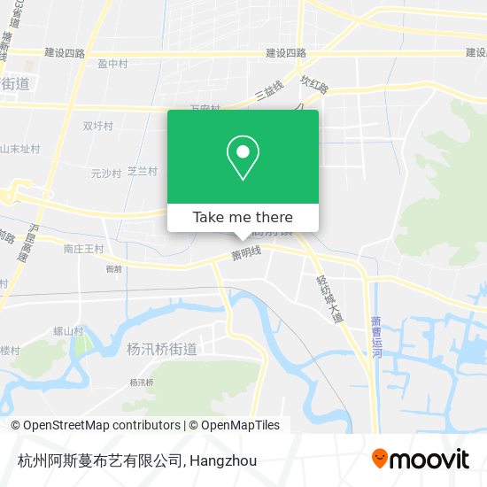 杭州阿斯蔓布艺有限公司 map