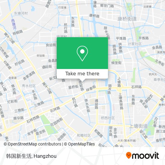 韩国新生活 map