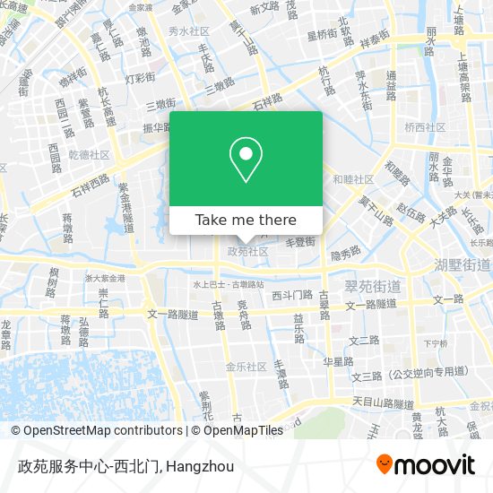 政苑服务中心-西北门 map