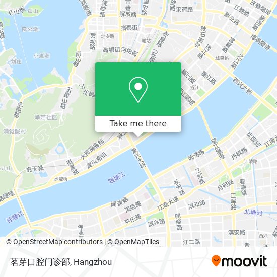 茗芽口腔门诊部 map