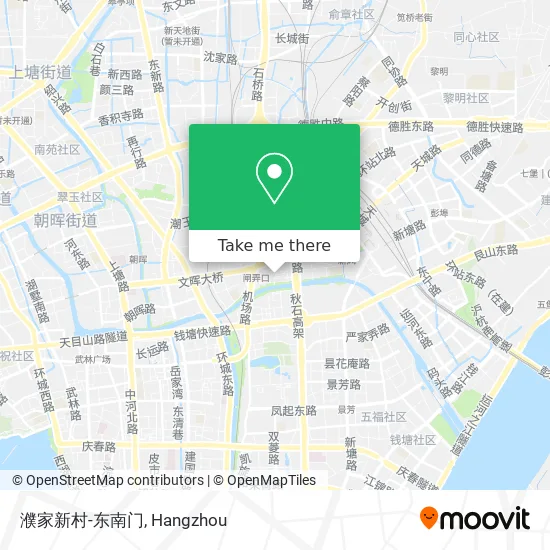 濮家新村-东南门 map