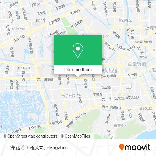 上海隧道工程公司 map