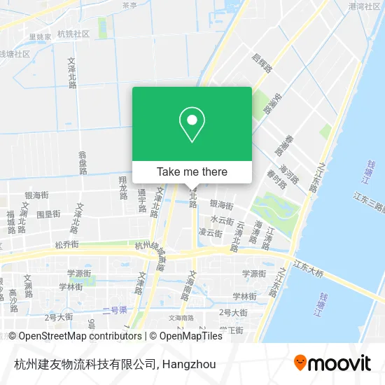 杭州建友物流科技有限公司 map