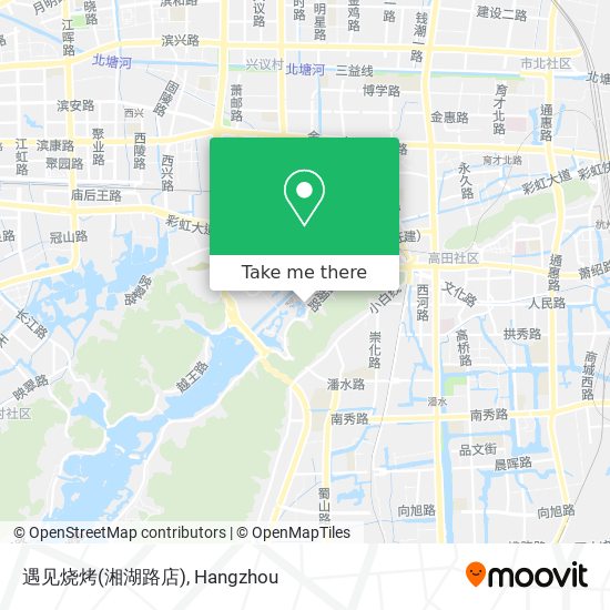 遇见烧烤(湘湖路店) map
