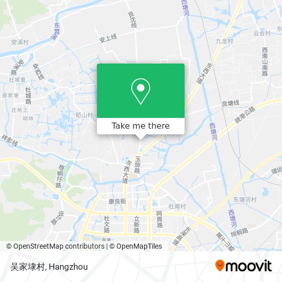 吴家埭村 map