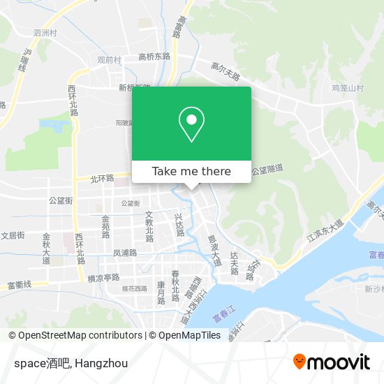 space酒吧 map