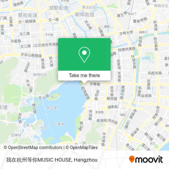 我在杭州等你MUSIC HOUSE map
