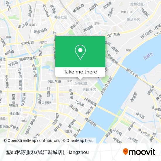 塑su私家蛋糕(钱江新城店) map