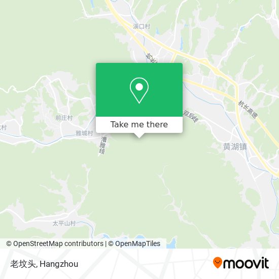老坟头 map