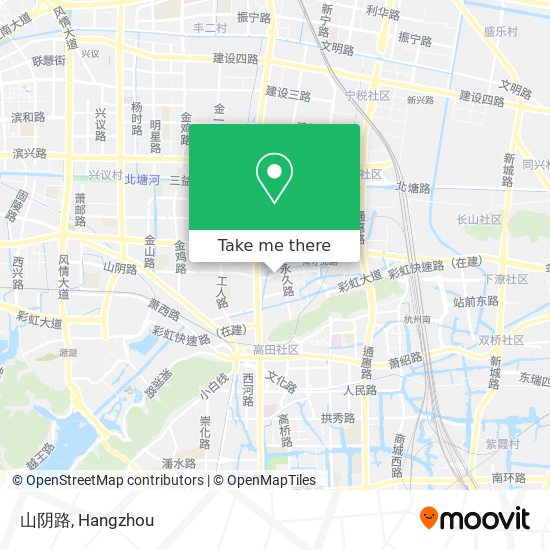山阴路 map