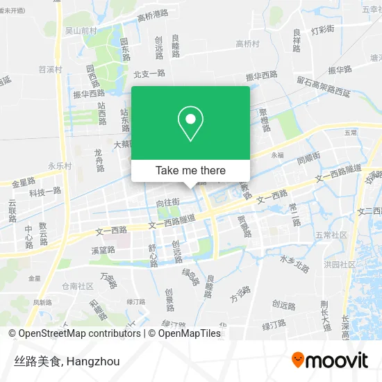 丝路美食 map