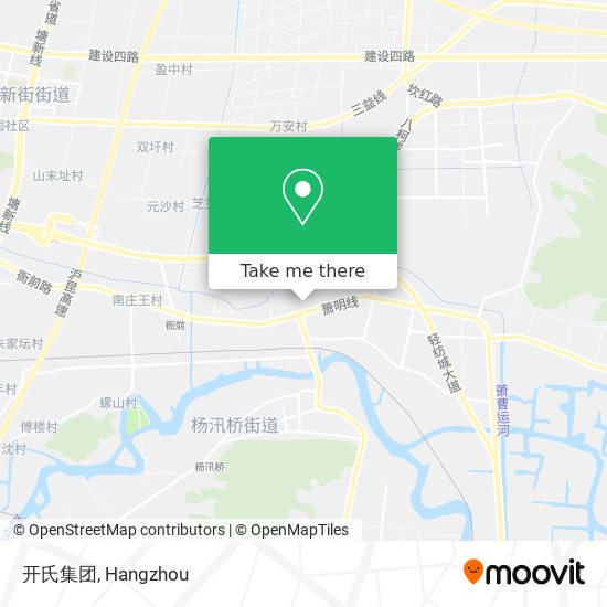开氏集团 map
