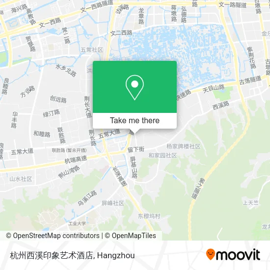 杭州西溪印象艺术酒店 map