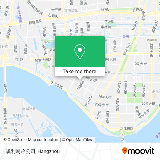 凯利厨冷公司 map