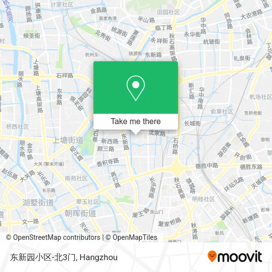 东新园小区-北3门 map
