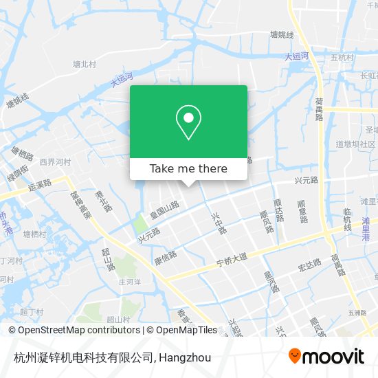杭州凝锌机电科技有限公司 map