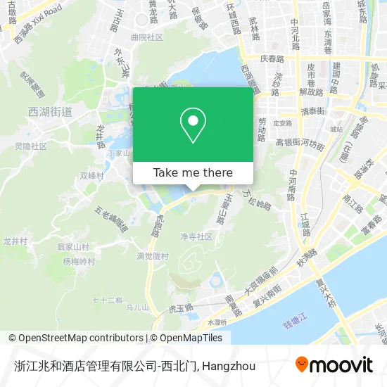 浙江兆和酒店管理有限公司-西北门 map