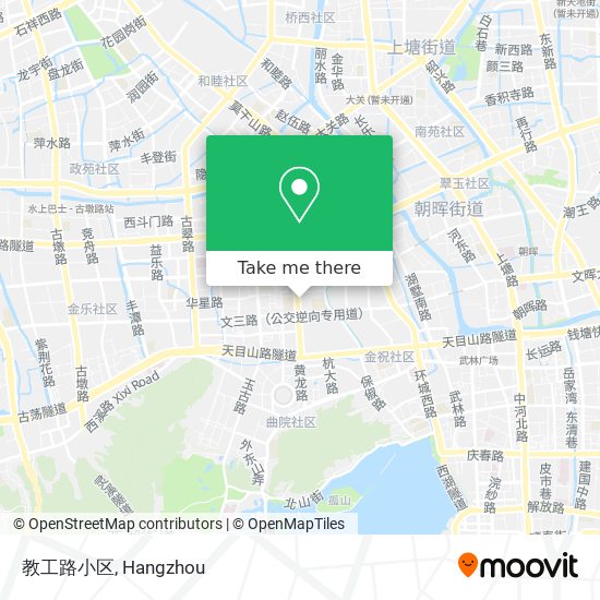 教工路小区 map