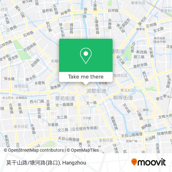 莫干山路/塘河路(路口) map