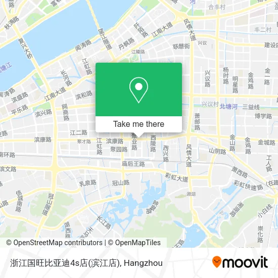 浙江国旺比亚迪4s店(滨江店) map