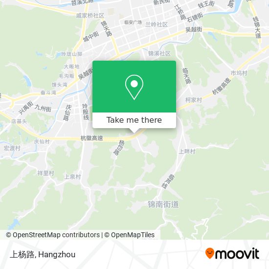 上杨路 map