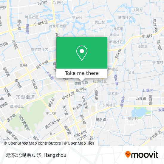 老东北现磨豆浆 map
