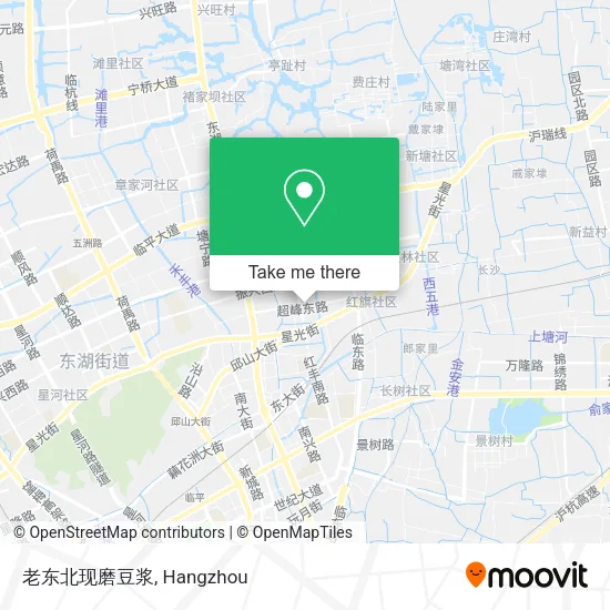老东北现磨豆浆 map
