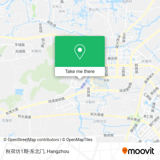 秋荷坊1期-东北门 map
