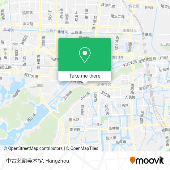 中古艺融美术馆 map