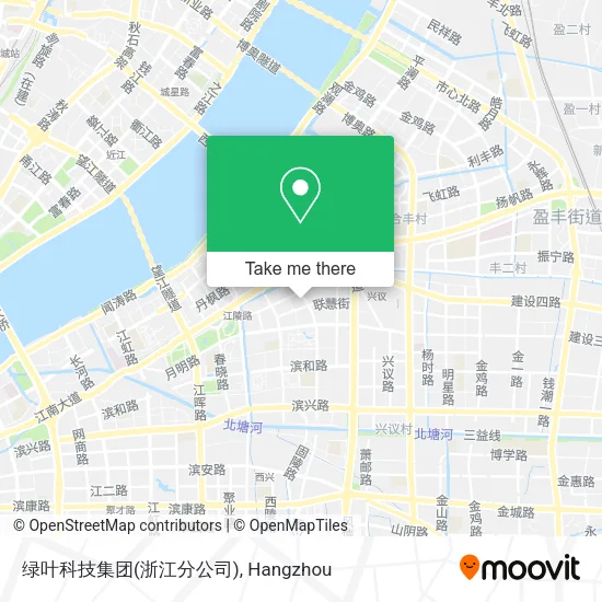 绿叶科技集团(浙江分公司) map