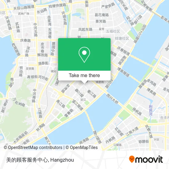 美的顾客服务中心 map