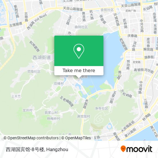 西湖国宾馆-8号楼 map