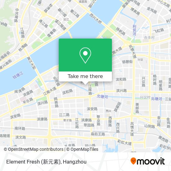 Element Fresh (新元素) map