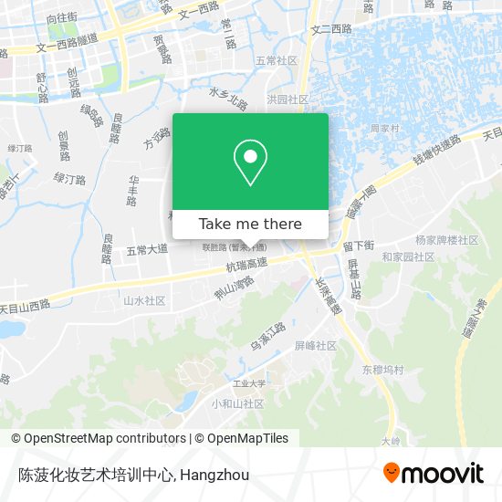 陈菠化妆艺术培训中心 map