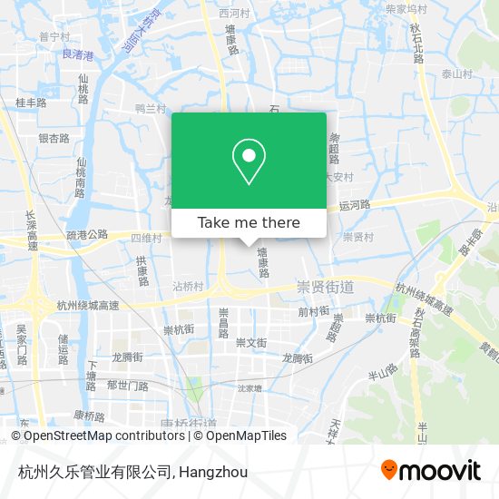 杭州久乐管业有限公司 map