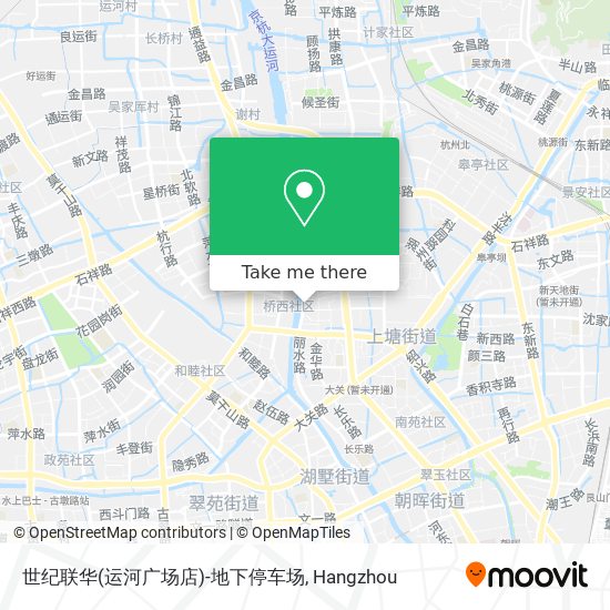 世纪联华(运河广场店)-地下停车场 map