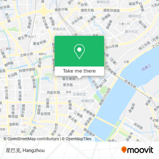 星巴克 map