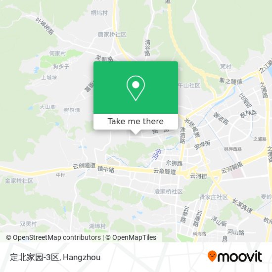 定北家园-3区 map