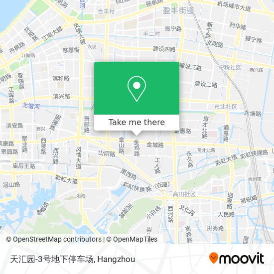 天汇园-3号地下停车场 map